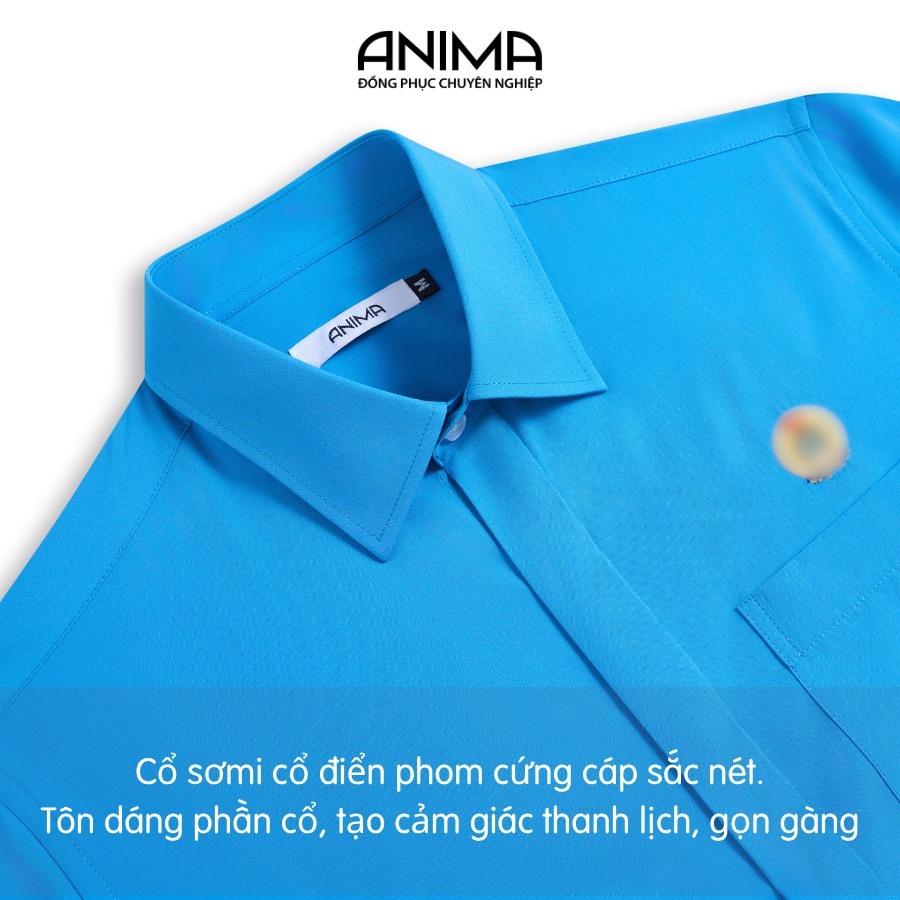ÁO SƠ MI NAM CÔNG ĐOÀN SỢI TRE ANIMA 