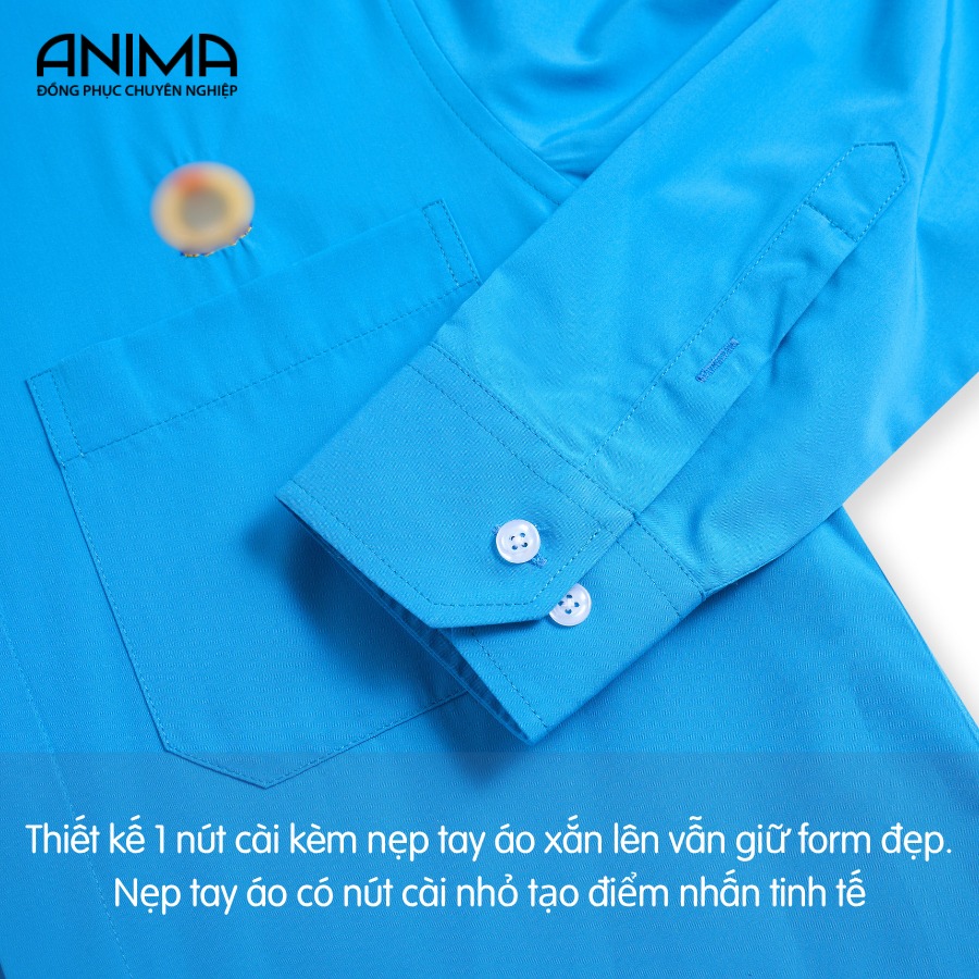 ÁO SƠ MI NAM CÔNG ĐOÀN SỢI TRE ANIMA 