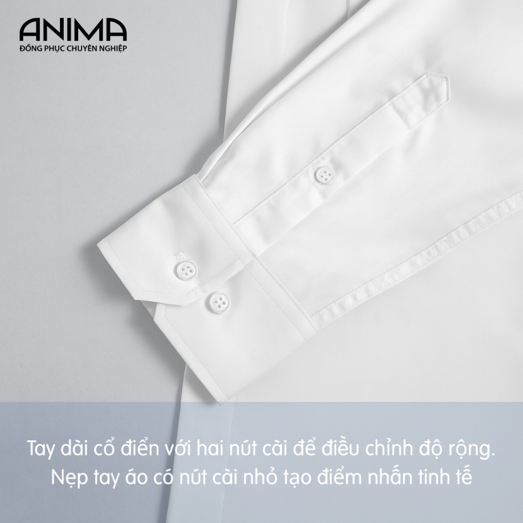 ÁO SƠ MI NAM DÀI TAY SỢI TRE ANIMA