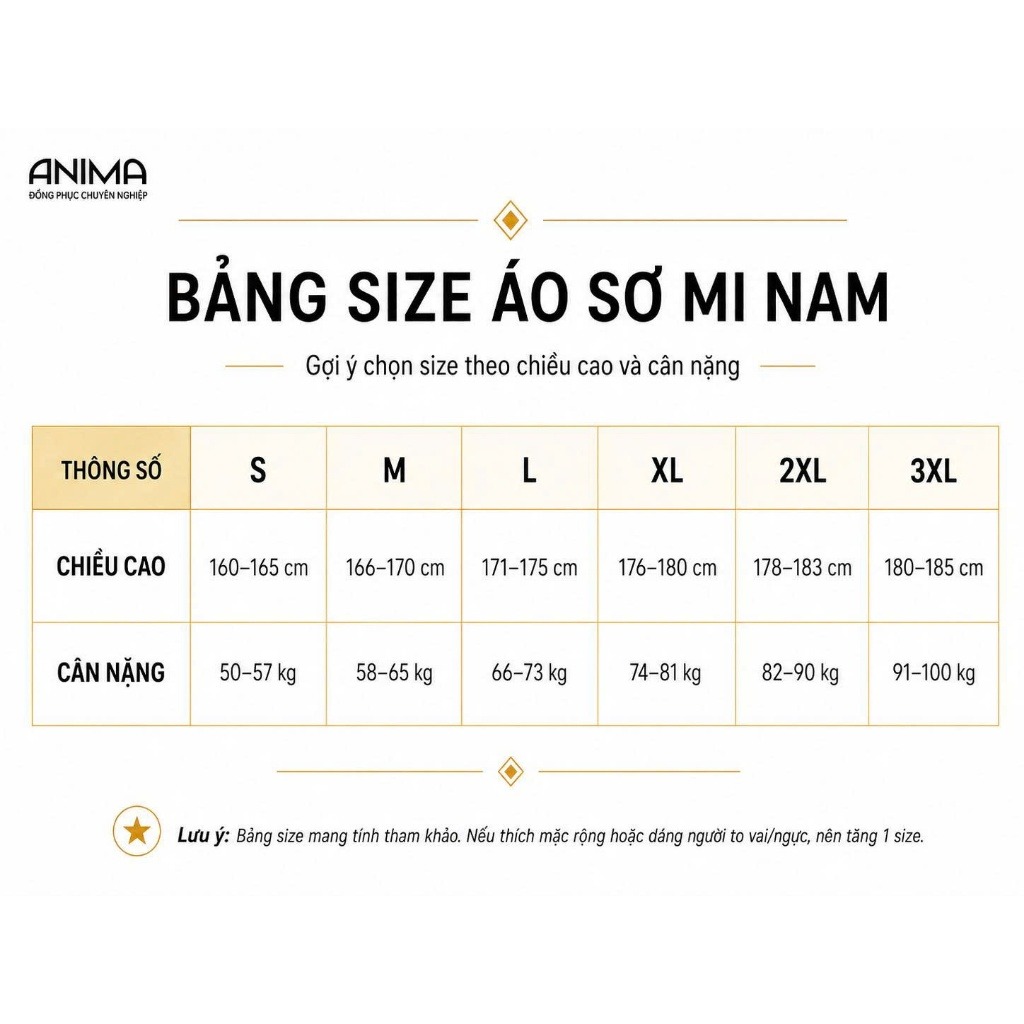 ÁO SƠ MI NAM DÀI TAY SỢI TRE ANIMA