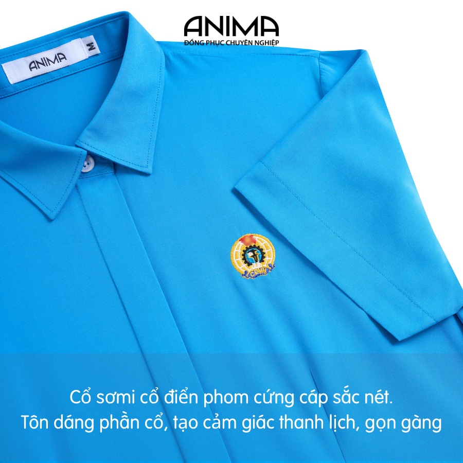 ÁO SƠ MI NỮ CÔNG ĐOÀN SỢI TRE ANIMA